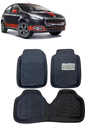 Arnejaa Polyutherine 3D Mat For  Fiat Abarth Punto(Black)
