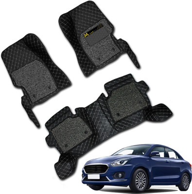 TOFIT ENTERPRISE Leatherite 7D Mat For  Maruti Suzuki New Dzire(Black)