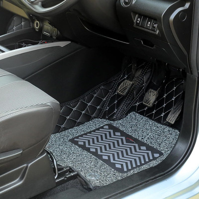 AUTOFIT Nylon, PVC, Leatherite 7D Mat For  Hyundai Venue(Black)