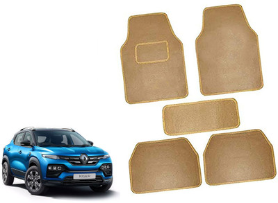 AUTO PEARL Polyester Standard Mat For  Mahindra KUV 100(Beige)
