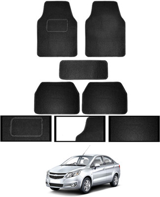 monolive Fabric Standard Mat For  Chevrolet Sail(Black)