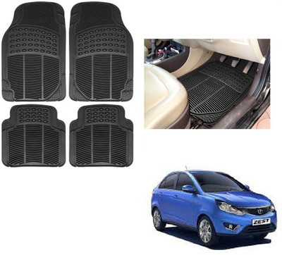 ROSHNEER ENTERPRISES Rubber Standard Mat For  Tata Zest(Black)