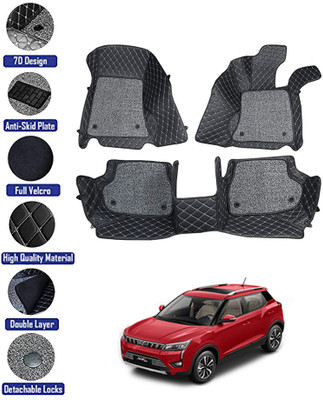 MATIES Leatherite 7D Mat For  Mahindra XUV 300(Black)