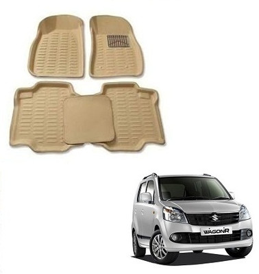 SLSHILPA Plastic 3D Mat For  Maruti Suzuki WagonR(Beige)