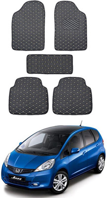 MATIES Leatherite Standard Mat For  Honda Jazz(Black)