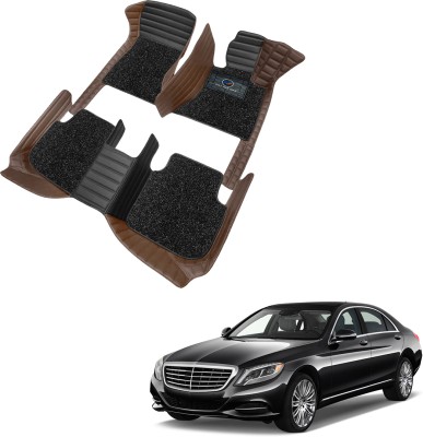 AutoFurnish Leatherite 9D Mat For  Mercedes Benz S500(Maroon, Black)