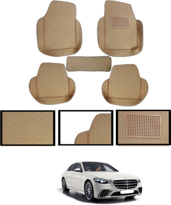 AYW Leatherite 7D Mat For  Mercedes Benz Universal For Car(Beige)