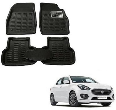 SLSHILPA Plastic 3D Mat For  Maruti Suzuki Swift Dzire(Black)