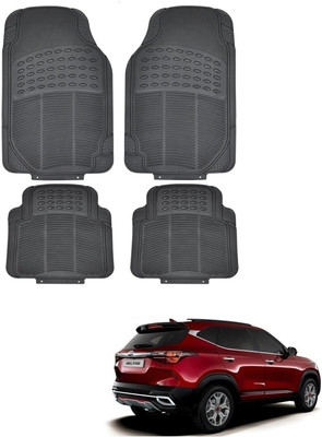 KOZDIKO Rubber Standard Mat For  Kia Seltos(Black)
