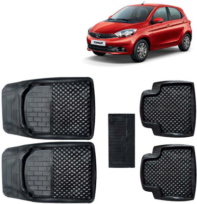 Kingsway PVC Tray Mat For  Tata Tiago(Black)