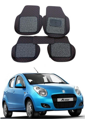 Autocom Leatherite 7D Mat For  Maruti Suzuki A-Star(Black)