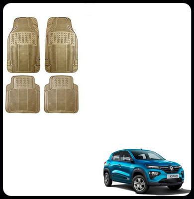 SEMAPHORE PVC, Rubber Standard Mat For  Renault Kwid(Beige)