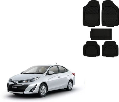 Autorepute Rubber Standard Mat For  Toyota Yaris(Black)