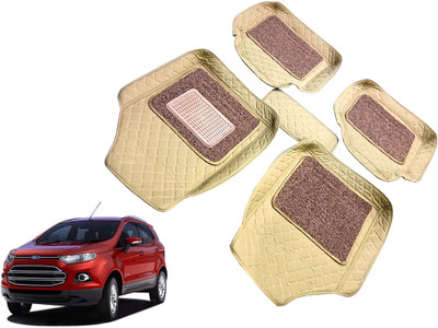 AUTO PEARL Leatherite 7D Mat For  Ford Ecosport(Beige)