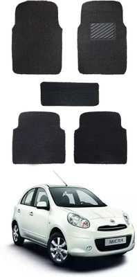 Autoxygen PVC Standard Mat For  Nissan Micra(Black)