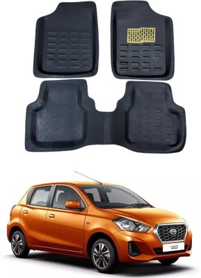 arneja trading company Polyutherine 3D Mat For  Datsun Go(Black)