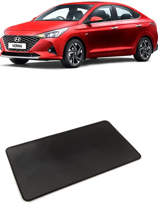 ARNEJA Rubber Standard Mat For  Hyundai Verna(Black)