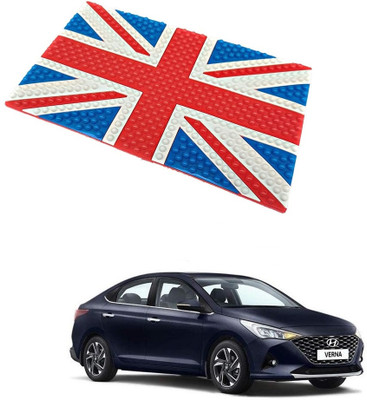 ARNEJA Rubber Standard Mat For  Hyundai Verna(Multicolor)