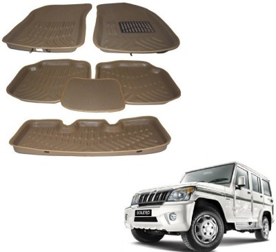 Auto Hub EVA 3D Mat For  Mahindra Bolero(Beige)