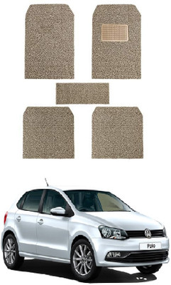 Autoxygen PVC Standard Mat For  Volkswagen Polo(Beige)