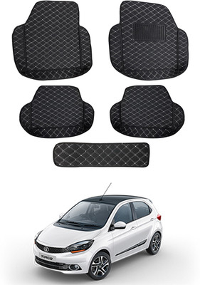 MATIES Leatherite 7D Mat For  Tata Tiago(Black)