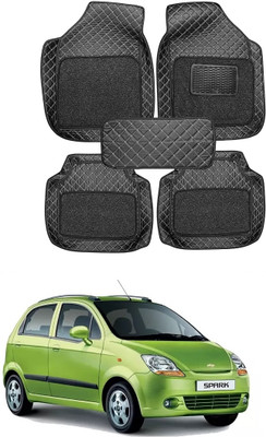 arneja trading company Leatherite 7D Mat For  Chevrolet Spark(Black)