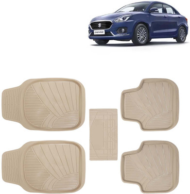 Kingsway PVC Tray Mat For  Maruti Suzuki Swift Dzire(Beige)
