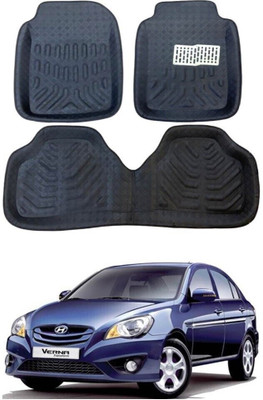 ARNEJA Polyutherine 3D Mat For  Hyundai Verna Transform(Black)