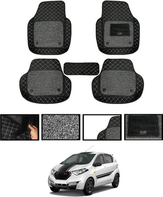 MATIES Leatherite 7D Mat For  Datsun Redi GO(Black)