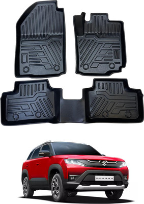 Autocom TPV 9D Mat For  Maruti Suzuki New Brezza(Black)
