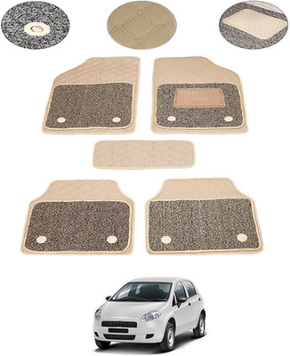 MSNP Leatherite 7D Mat For  Fiat Punto(Beige)