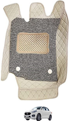 Euro Care Leatherite 7D Mat For  Maruti Swift Dzire(Beige)