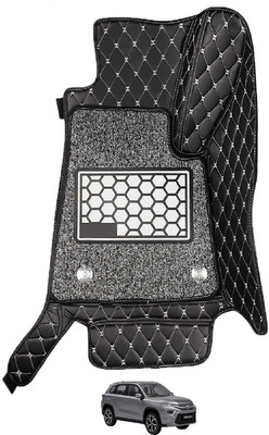 Euro Care Leatherite 7D Mat For  Toyota Urban Cruiser Hyryder(Black)