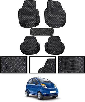ABJD Leatherite 7D Mat For  Tata Nano(Black)