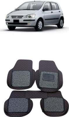 arneja trading company Leatherite 7D Mat For  Hyundai Getz(Red, Black)