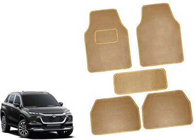 AUTO PEARL Polyester Standard Mat For  Maruti Wagon R 1.0(Beige)