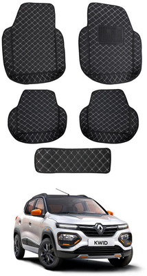 RKPSP Leatherite 7D Mat For  Renault Kwid(Black)