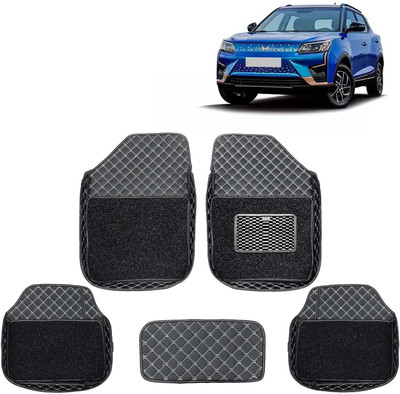 Kingsway Leatherite 7D Mat For  Mahindra XUV400(Black)