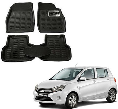SLSHILPA Plastic 3D Mat For  Maruti Suzuki Celerio(Black)