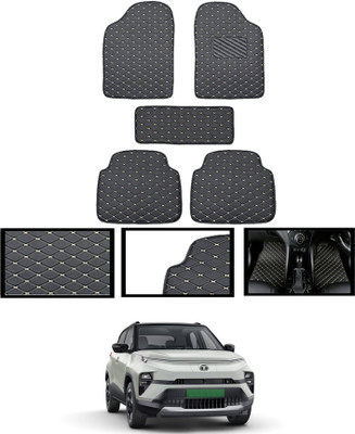 ABJD Leatherite Standard Mat For  Tata Universal For Car(Black)