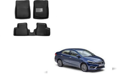 Autorepute Leather 7D Mat For  Maruti Suzuki Ciaz(Black)