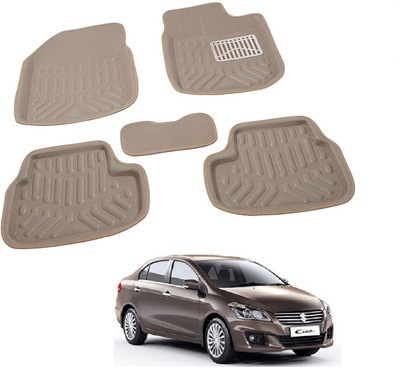 ROSHNEER ENTERPRISES PVC 3D Mat For  Maruti Ciaz(Beige)
