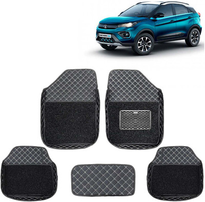 Kingsway Leatherite 7D Mat For  Tata Nexon EV(Black)