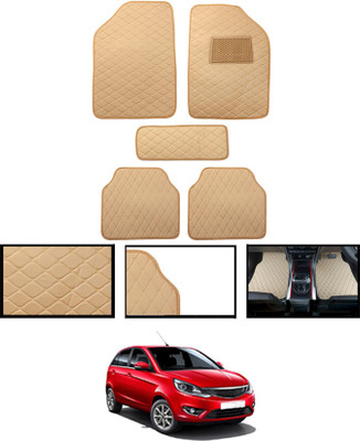 AYW Leatherite Standard Mat For  Mahindra Bolt(Beige)