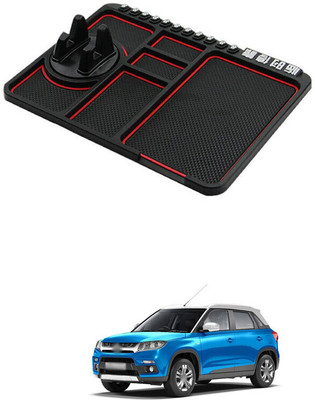 LOVMOTO Plastic Tray Mat For  Maruti Suzuki Vitara Brezza(Multicolor)