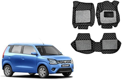 Autorepute Leather 7D Mat For  Maruti Suzuki WagonR(Black)