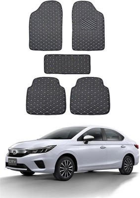 MATIES Leatherite Standard Mat For  Honda City(Black)