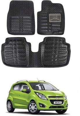 ARNEJA Polyutherine 3D Mat For  Chevrolet Beat(Black)