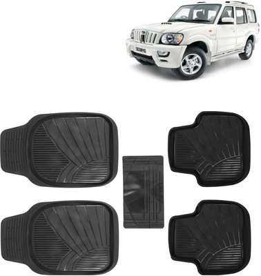 Kingsway PVC Tray Mat For  Mahindra Scorpio(Black)