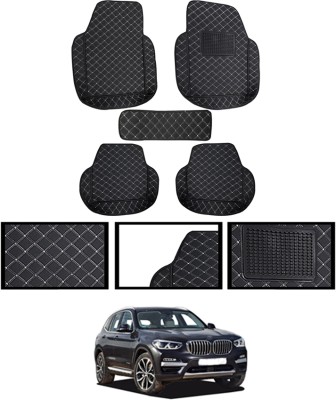 MATIES Leatherite 7D Mat For  BMW X3(Black)